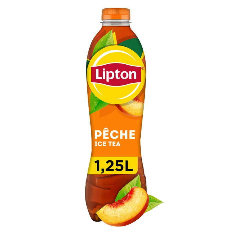 Lipton Ice Tea Thé Glacé Saveur Pêche 1,25L