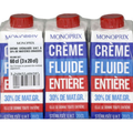 Monoprix Crème fluide entière 30% Mg 3x20cl