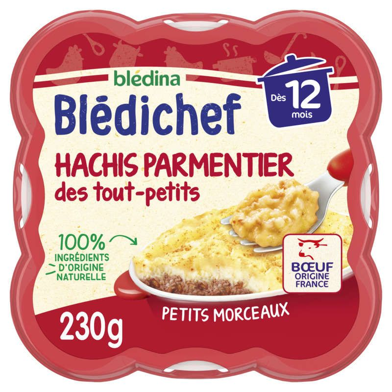 Blédina Hachis Parmentier des Tout-Petits dès 12 Mois 230g