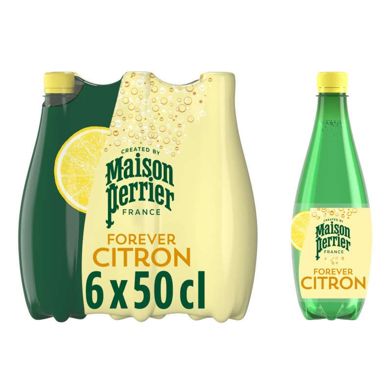 Perrier Eau Gazeuse Aromatisée Citron 6x50cl