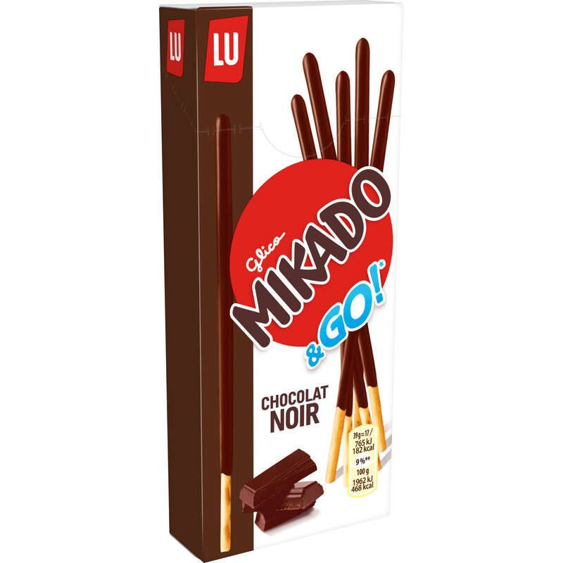 Mikado chocolat noir 39g