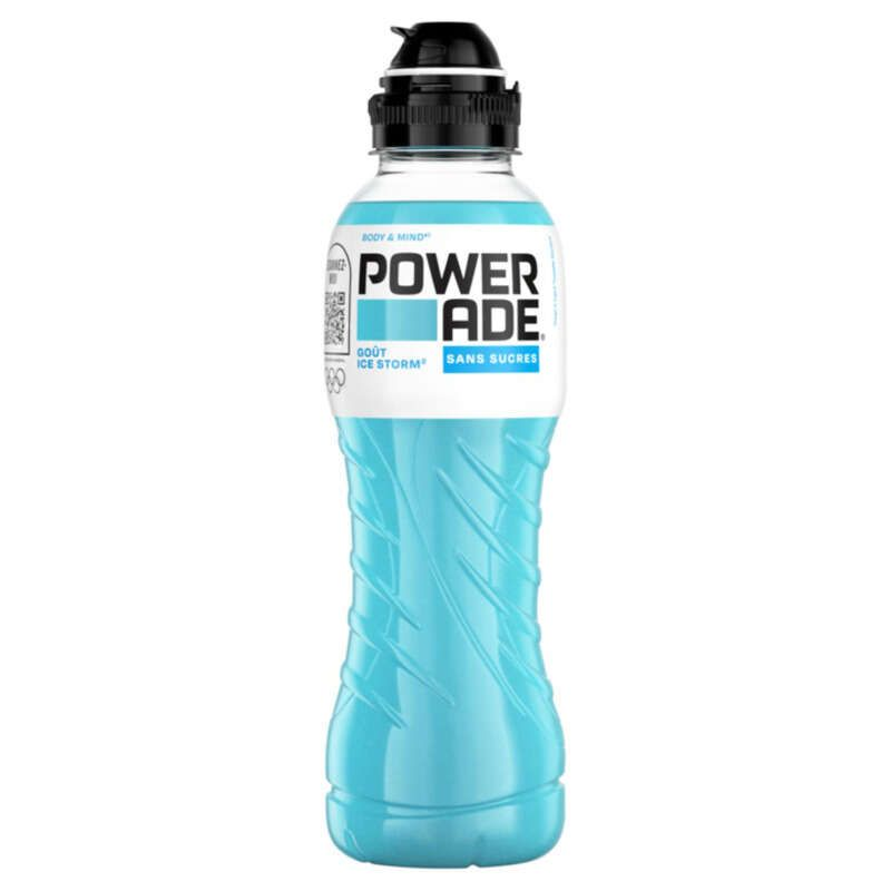 Powerade Gout Ice storm Sans sucre 50cl