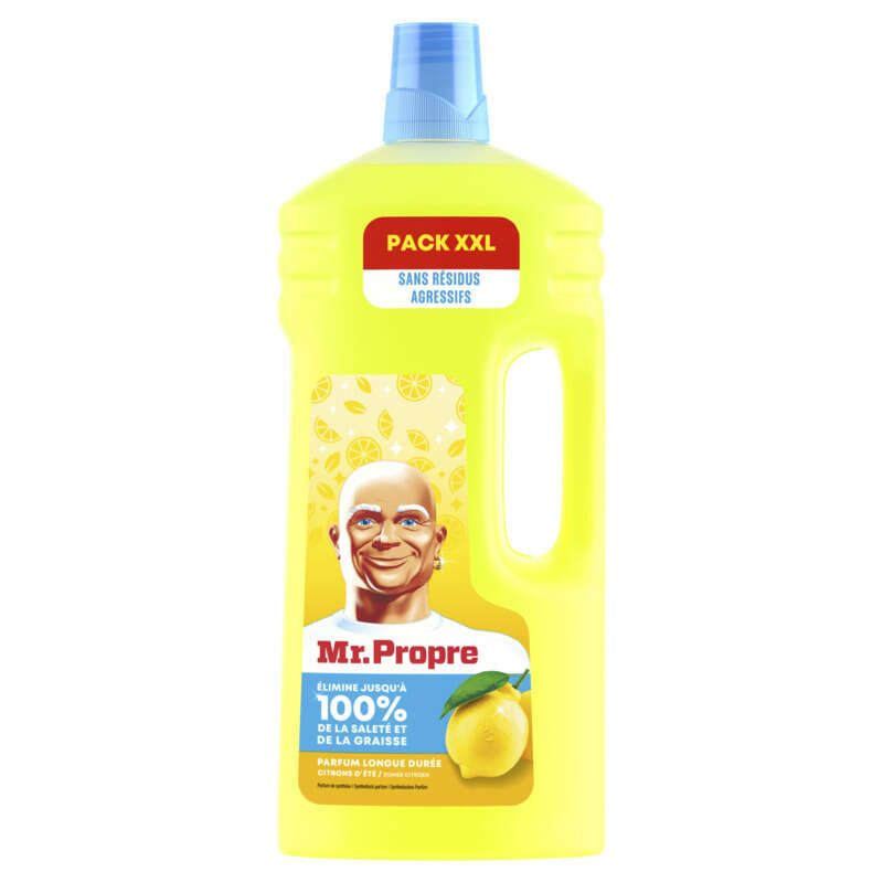 Mr. Propre Liquide Sol Multi-Usages Citron 1.5l