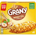 Lu Grany Barres de Céréales Noisettes 5 Céréales 138g