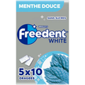 Freedent White Chewing Gum À La Menthe Douce Sans Sucres 70g