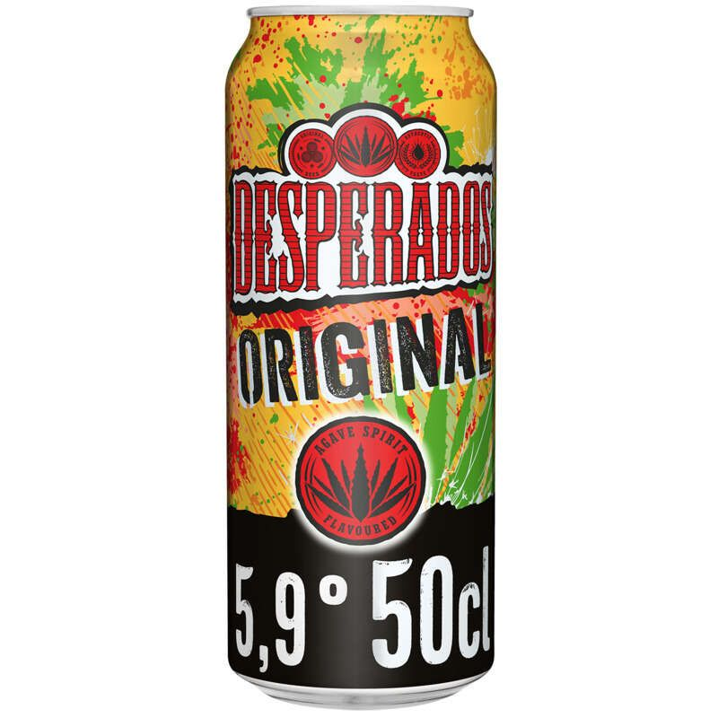 Desperados Original Bière aromatisée à un spiritueux à base d'agave 50cl