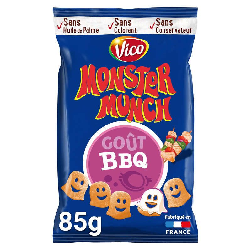 Monster Munch Goût Barbecue 85g