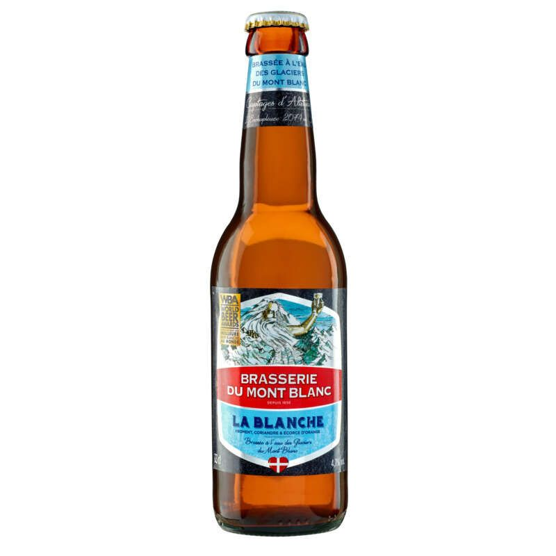Brasserie du Mont Blanc Bière Blanche 4.7° 33cl