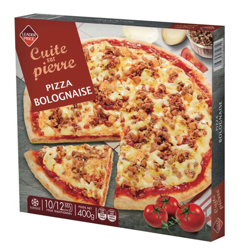 Leader Price Pizza Bolognaise 400 g