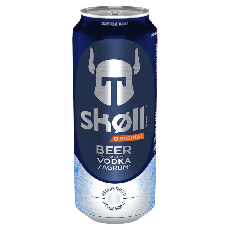 Skoll Bière Aromatisée Vodka Agrumes 50cl