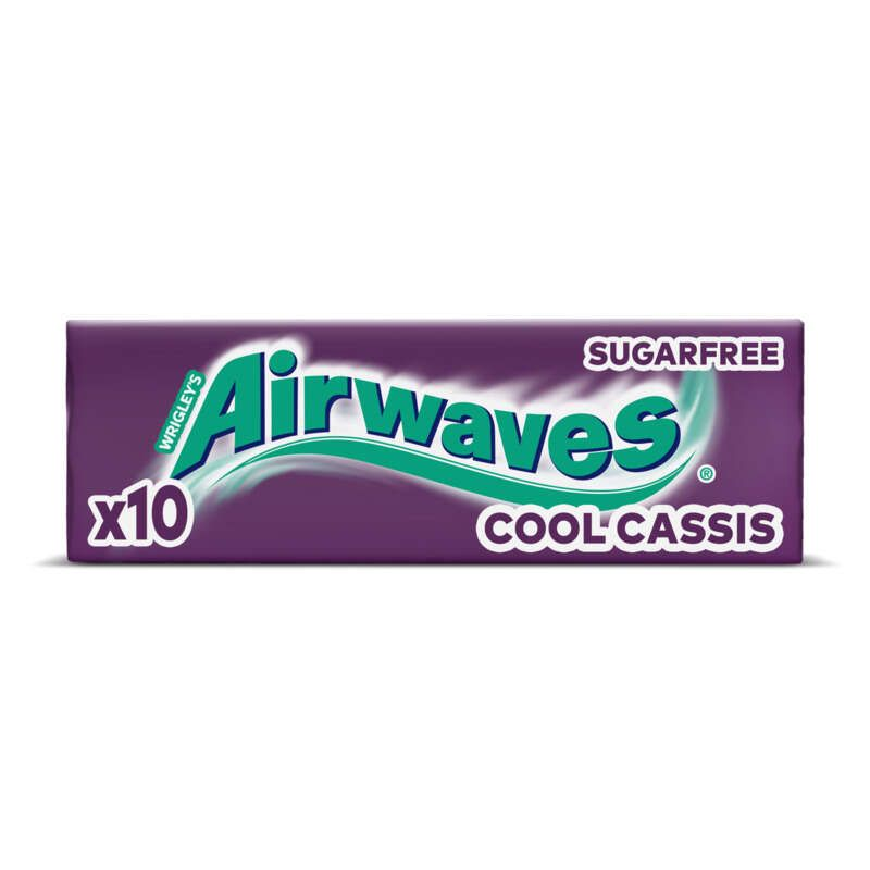 Airwaves Cool Cassis étui de 10 dragées 14G