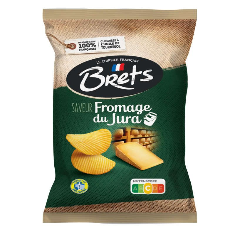 Bret's Chips au Fromage du Jura 125g