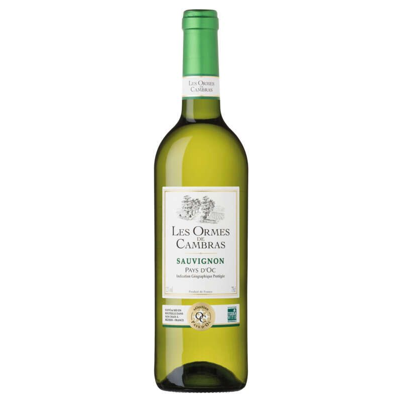 Les Ormes de Cambras IGP Pays d'OC Sauvignon Vin Blanc 75cl