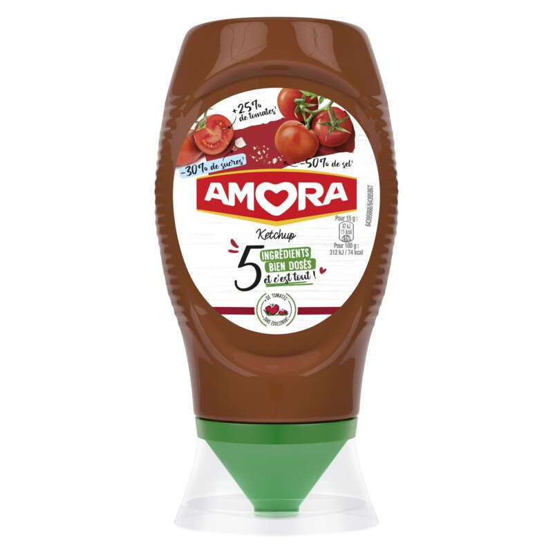 Amora Ketchup 273g