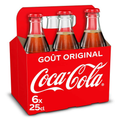 Coca-Cola Original Bouteilles en verre 6x25cl