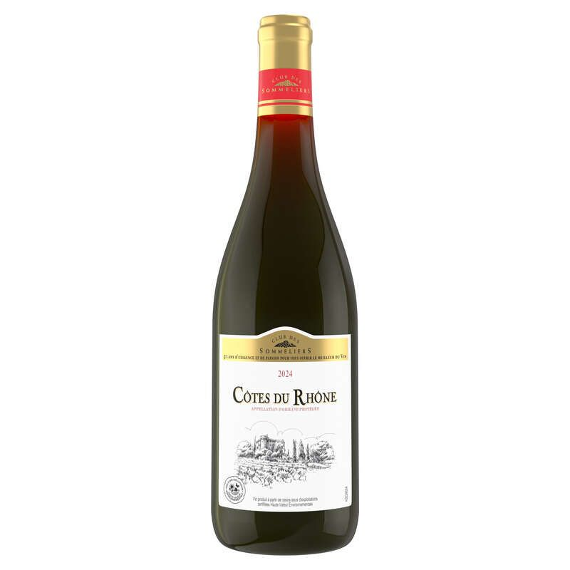 Club des Sommeliers Côtes du Rhône Rouge 75cl