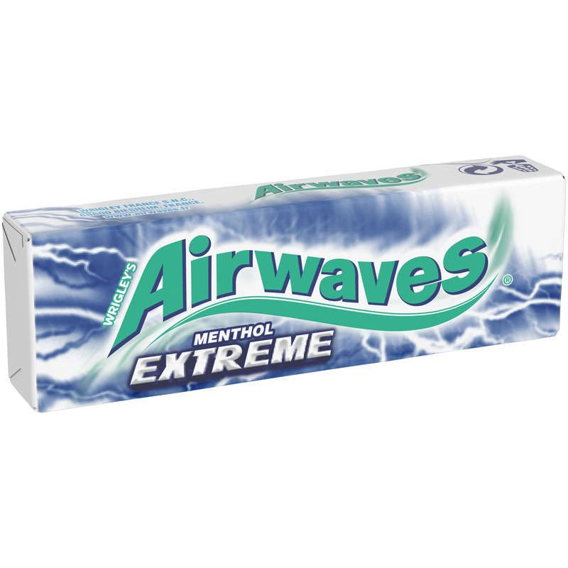 Airwaves Extrême menthol Fort et eucalyptus étui de 10 dragées 14g