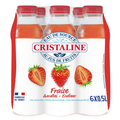 Cristaline Eau de Source au Jus de Fruits Fraise 6x50cl