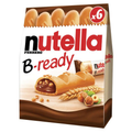 Nutella B-Ready Biscuits fourrés à la pâte à tartiner x6 portions