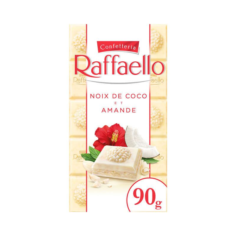 Raffaello Chocolat Blanc Coco Amandes 90g