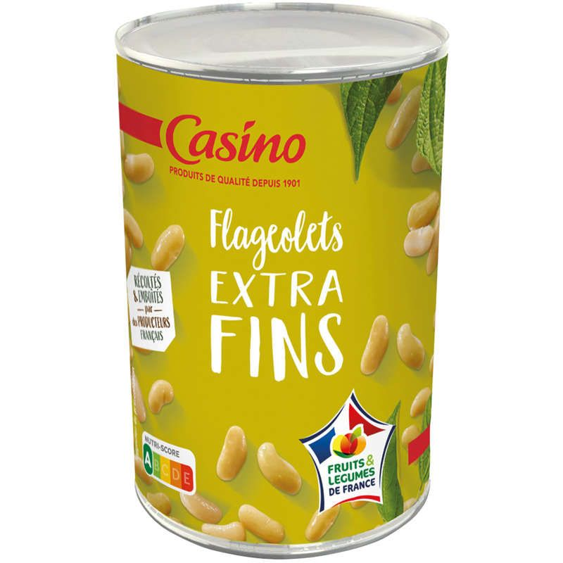 Casino Flageolets verts extra fins - 265g