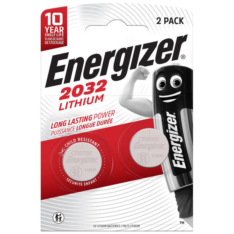 Energizer Piles Cr2032 Lithium 3 Volts x2