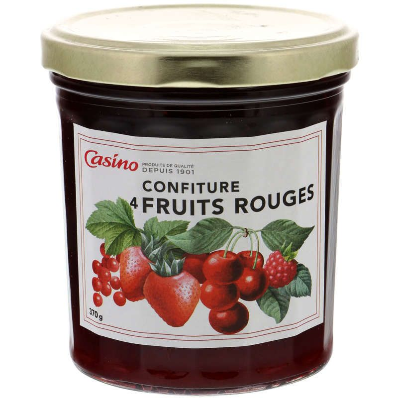 Casino Confiture - 4 Fruits Rouges - 370G