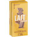 Leader Price Chocolat Au Lait Aux Céréales 2x100g