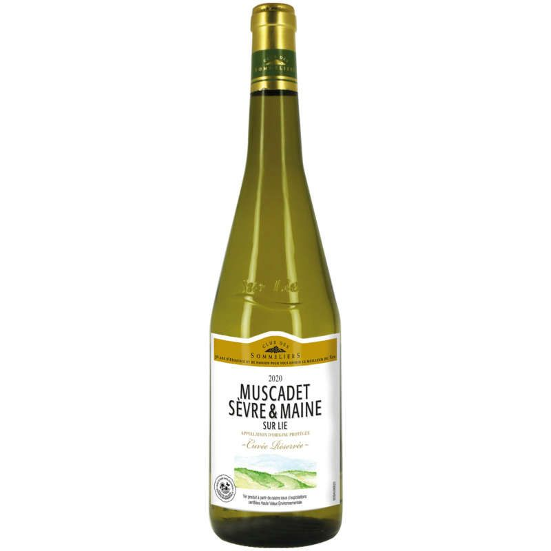 Club des Sommeliers Muscadet Sèvre & Maine sur Lie Blanc 75cl