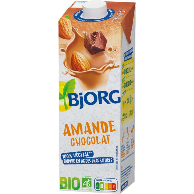 Bjorg Lait D'Amande Chocolat Bio 1L