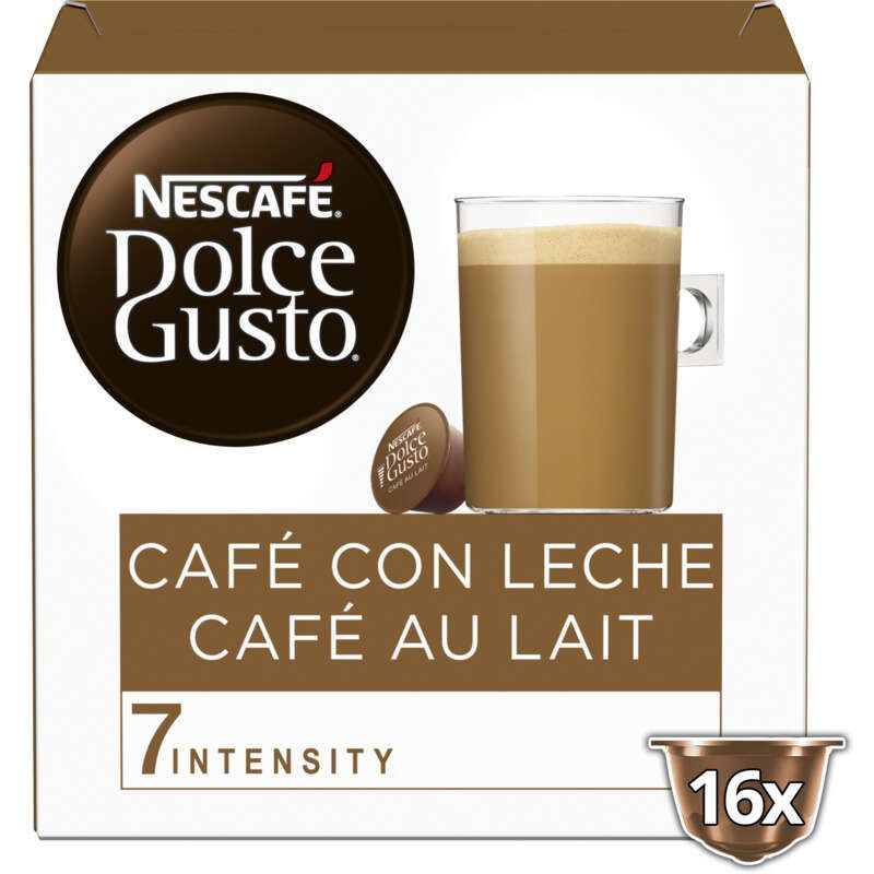 Nescafé Dolce Gusto Capsules de café au lait 160g