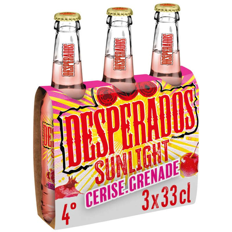 Desperados Sunlight Cerise & Grenade 3x33cl