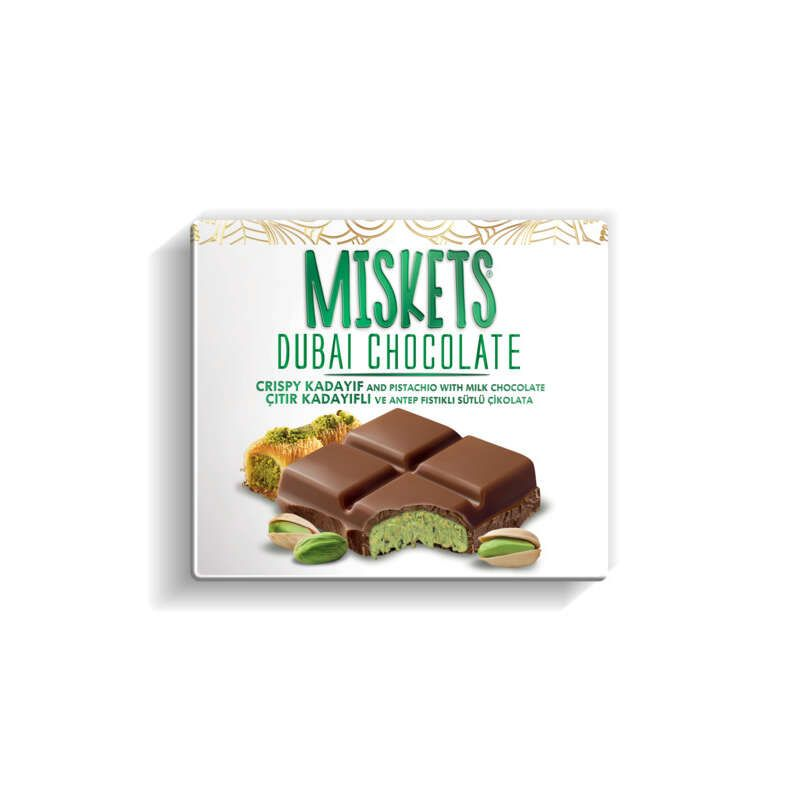 Miskets Dubai Chocolate Pistache Croquant 100g