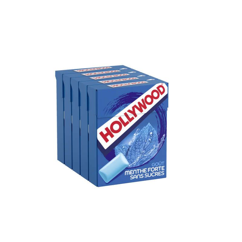 Hollywood Chewing-Gum Power Fresh Parfum 5x10pcs