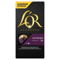 L'Or Espresso Café Supremo intensité 11 x10 capsules 52g