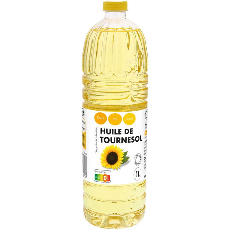 Tous Les Jours Huile de Tournesol - 1l