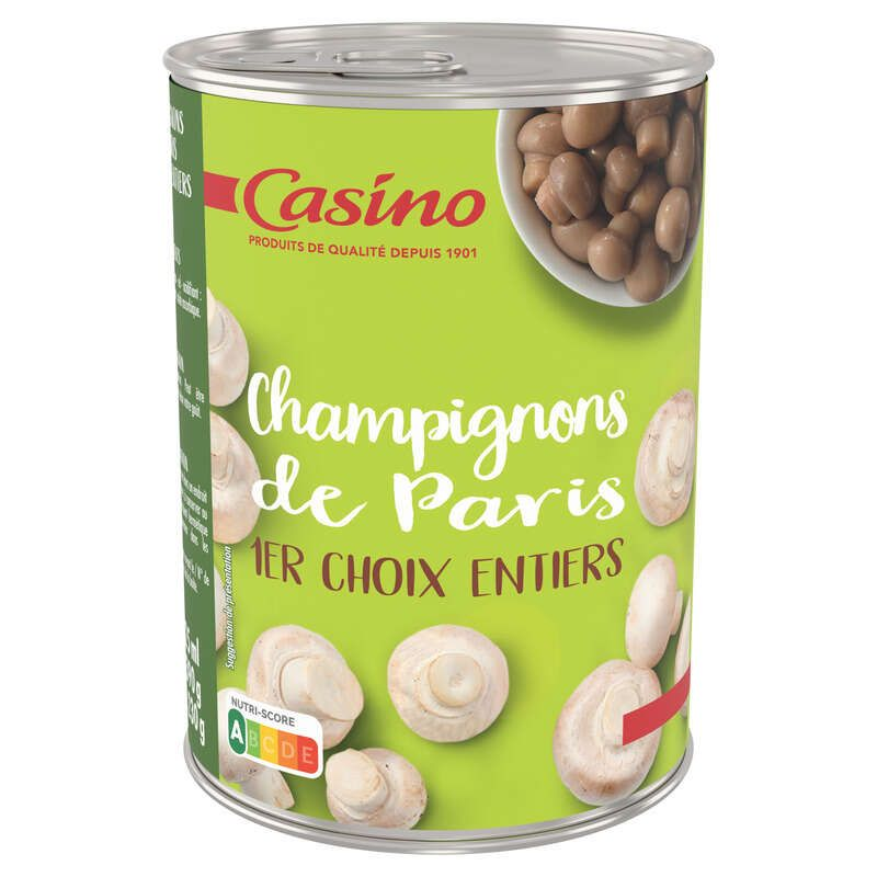 Casino Champignons de paris entiers - 230g