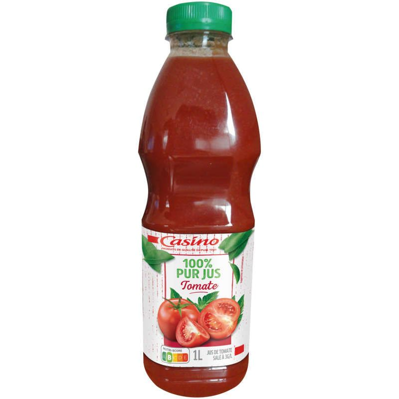 Casino Jus de tomate - 100% pur jus - 1l