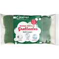 Casino Éponges végétales grattantes - Usage courant - x3