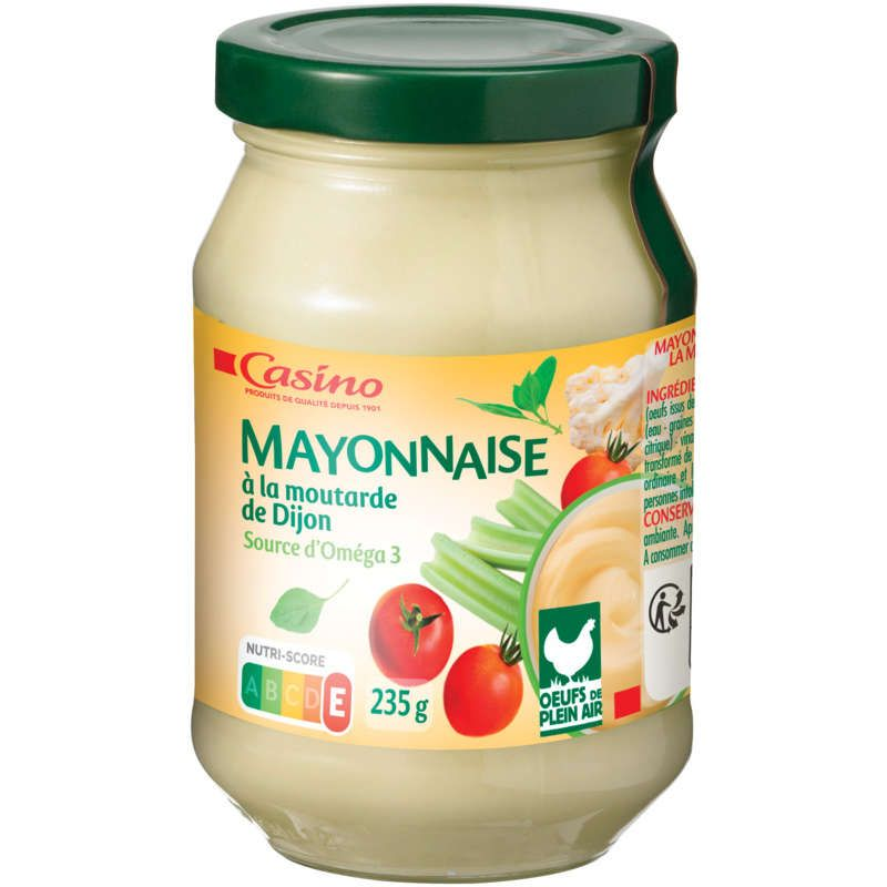 Casino Mayonnaise à la Moutarde de Dijon 235g