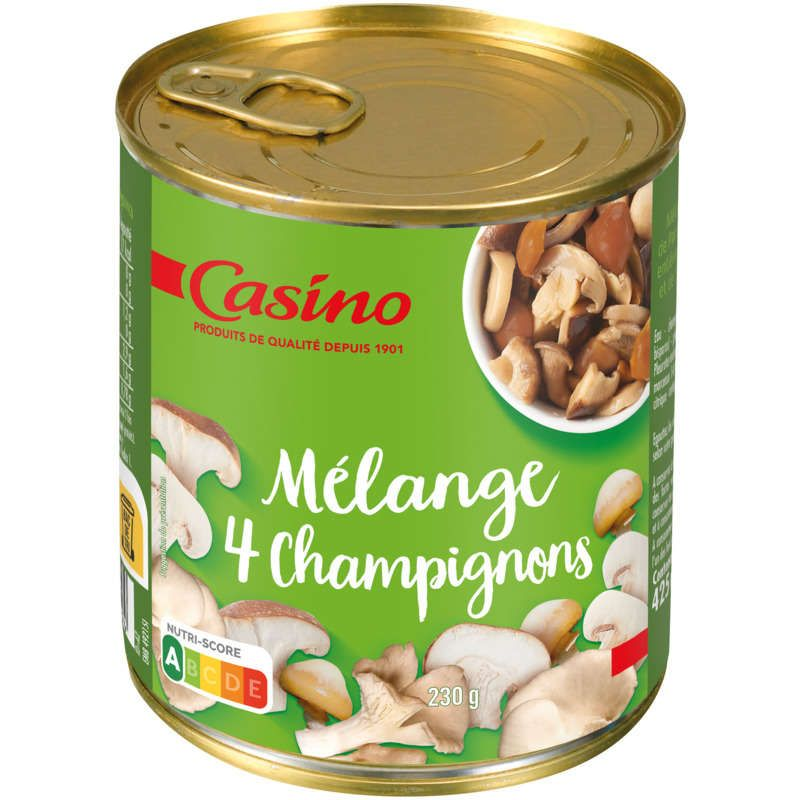 Casino Mélange 4 champignons - 230g