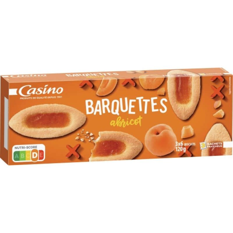 Casino Barquettes Abricot