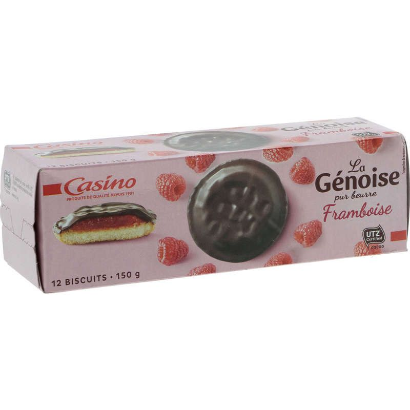 Casino Génoise - Framboise - 150g