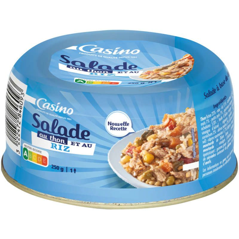 Casino Salade riz et thon - 250g
