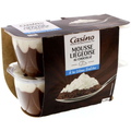 Casino Mousse liégeoise - Au chocolat - 4 pots - 4x80g
