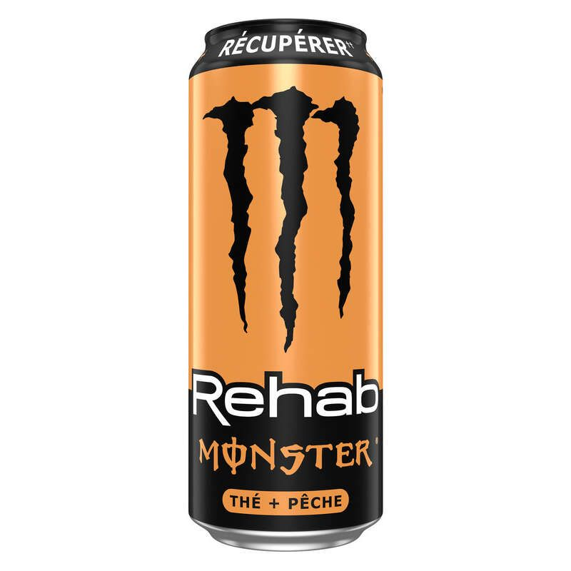 Monster Boisson Rehab Thé Pêche 50cl