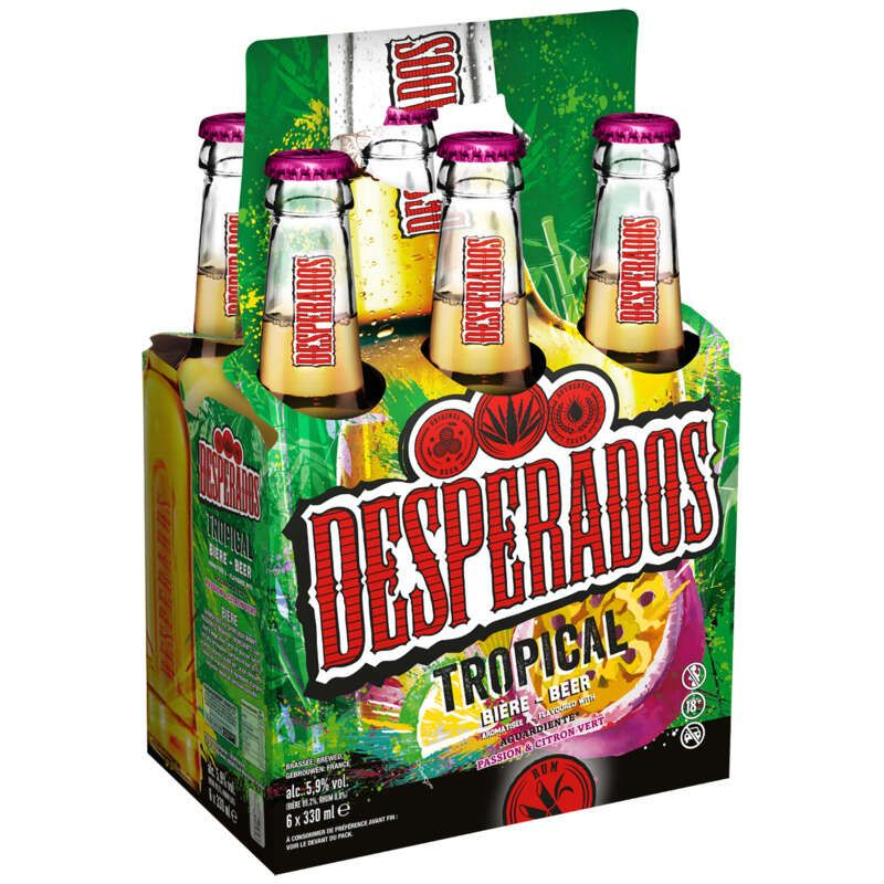 Desperados Tropical Rhum & Fruits Exotiques 6×33 cl