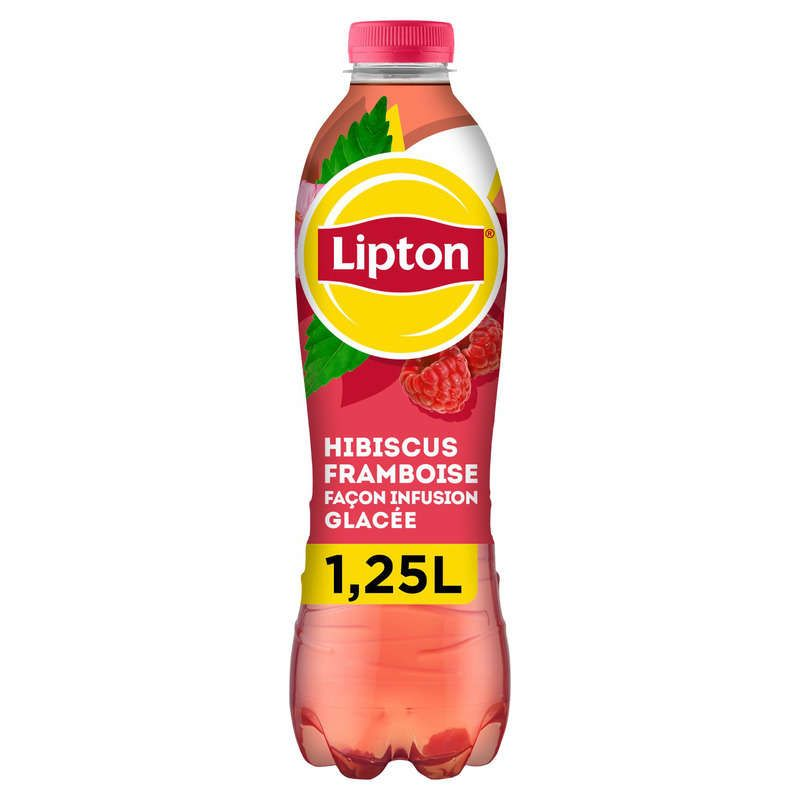 Lipton Ice Tea Thé Glacé Saveur Hibiscus 1,25L