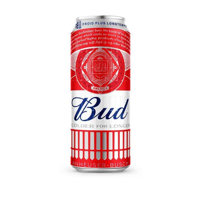 Bud Bière Colder for longer 5% vol. 50cl