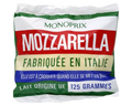 Monoprix Mozzarella le sachet de 125g